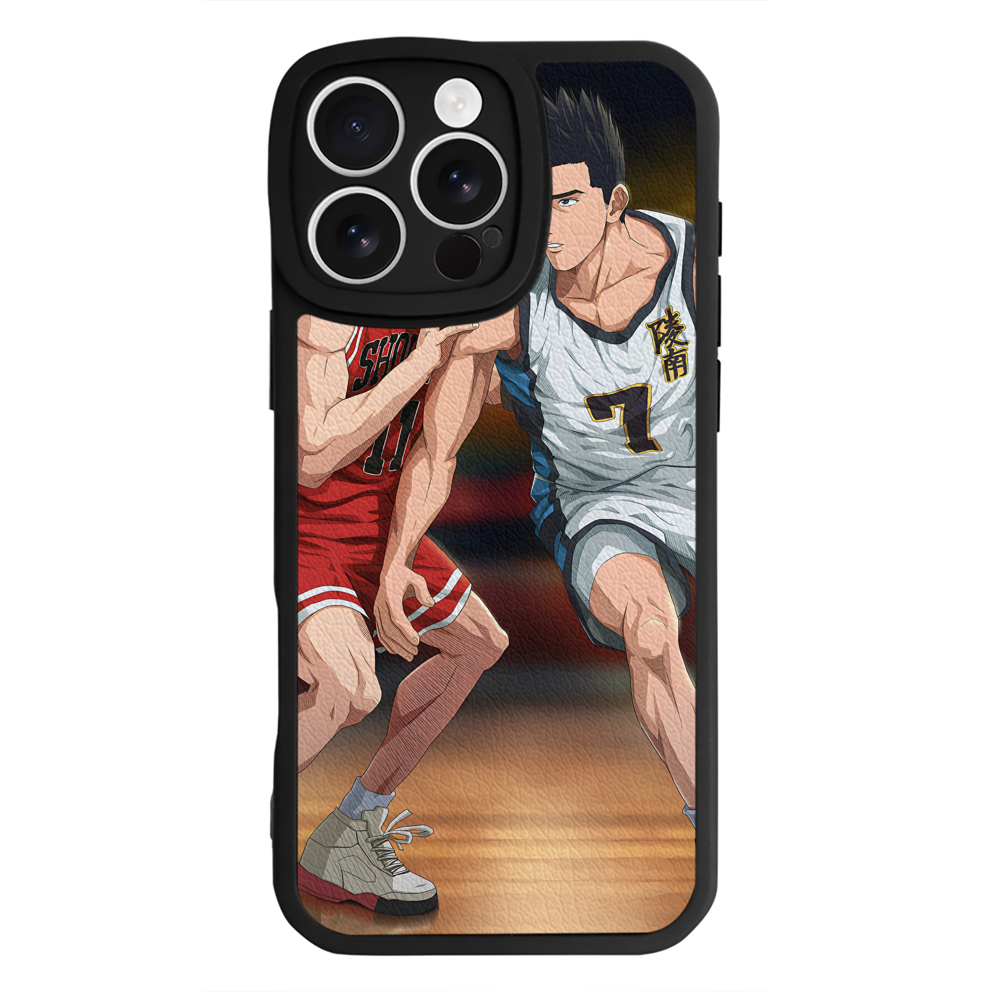（画像用） SLAM DUNK／スラムダンク 【iPhone 16シリーズ対応】シリコンスマホケース（レザー調） 材質：シリコン